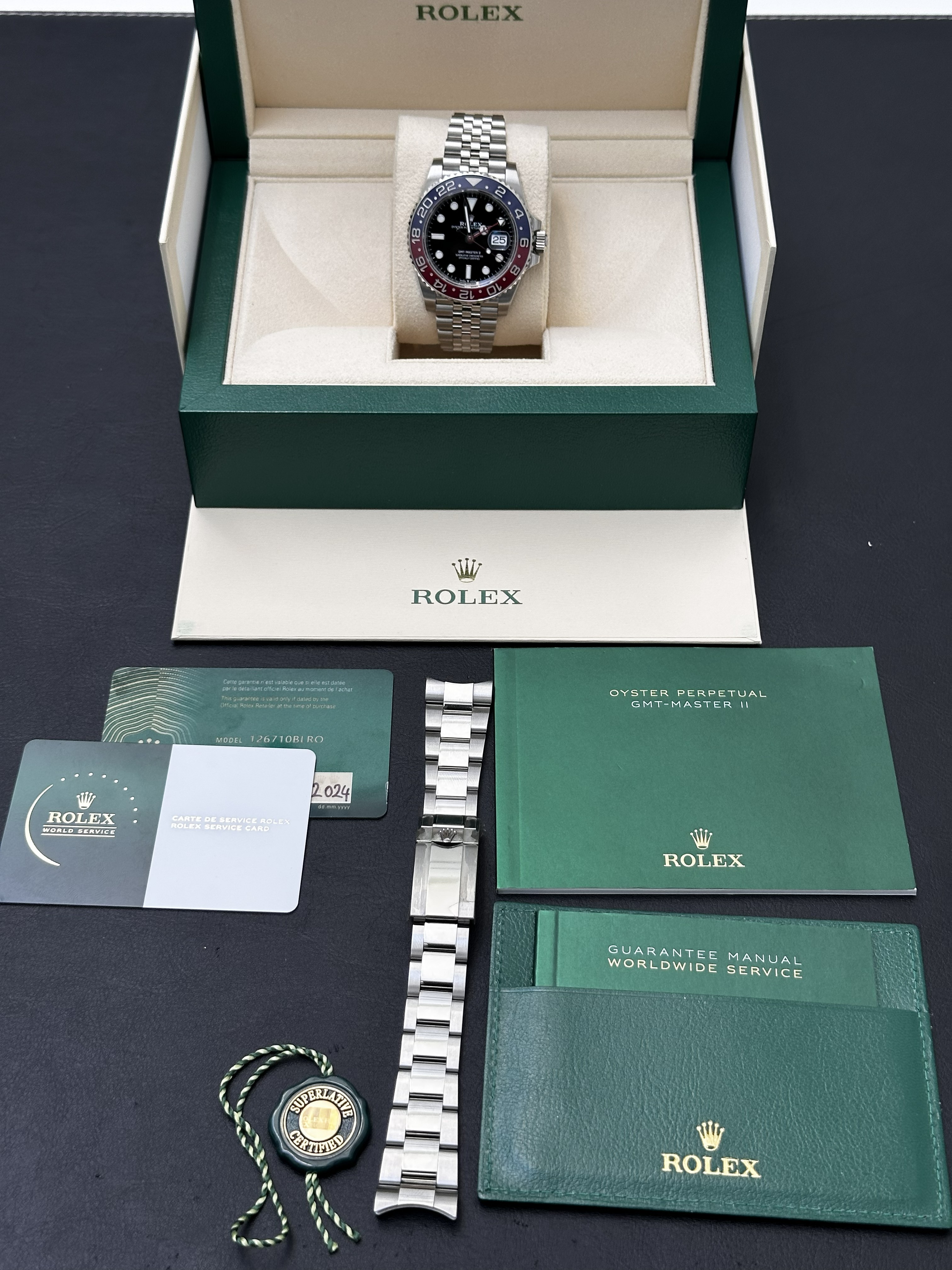 Rolex GMT Master II 126710 BLRO Thumbnail 5