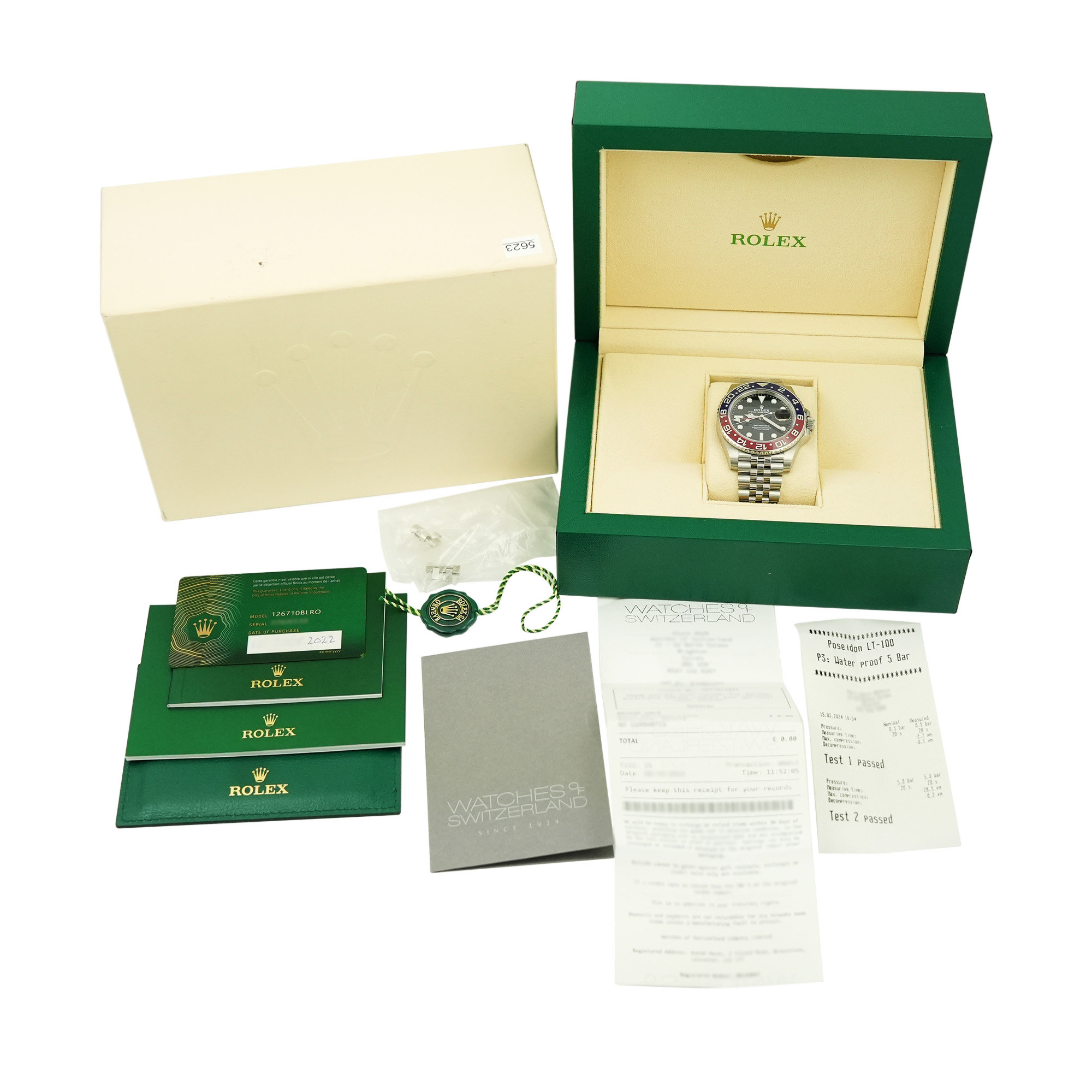 Rolex GMT Master II 126710 BLRO Thumbnail 5