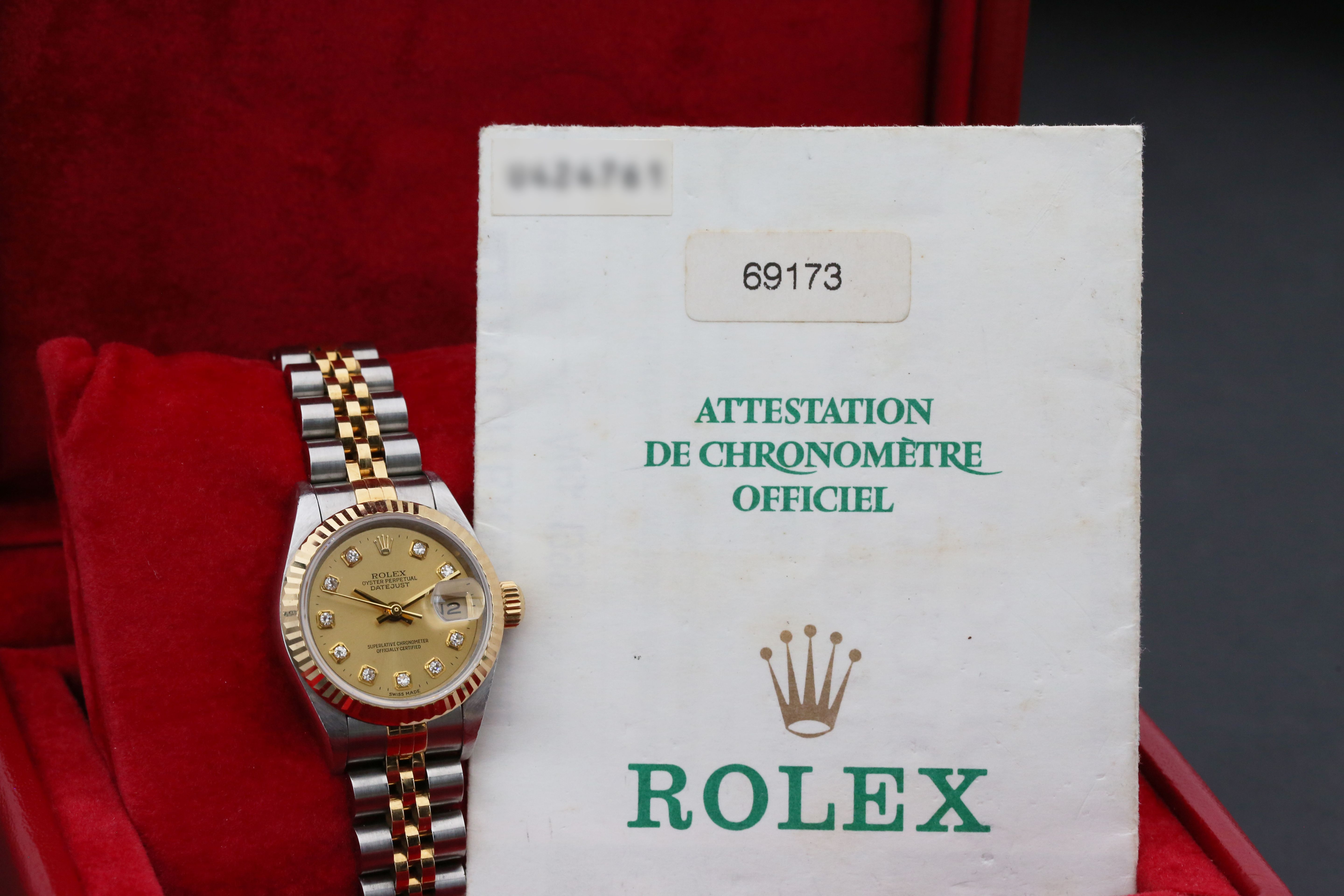 Rolex Datejust Lady 69173 Thumbnail 7