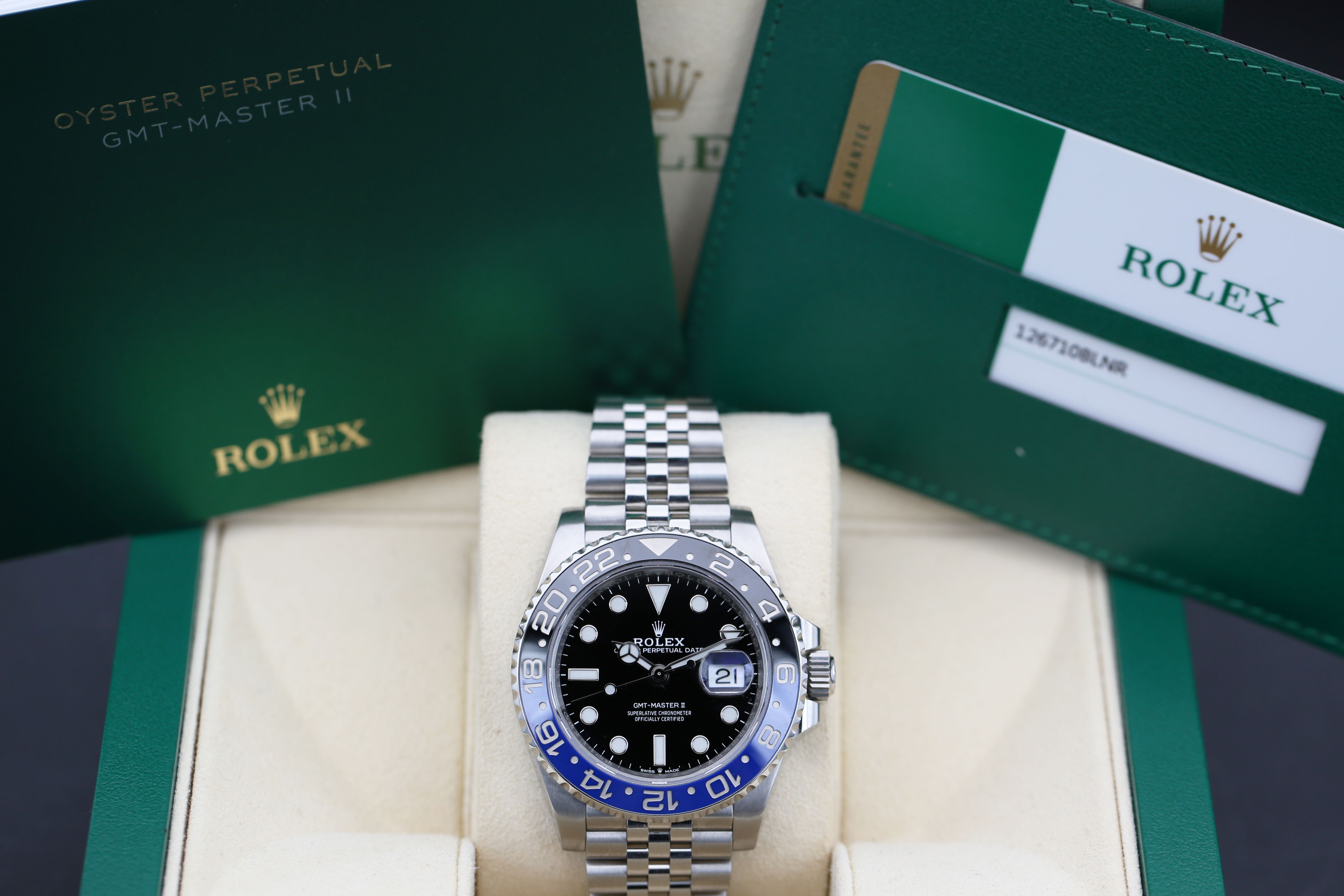 Rolex GMT Master II 126710 BLNR Thumbnail 7