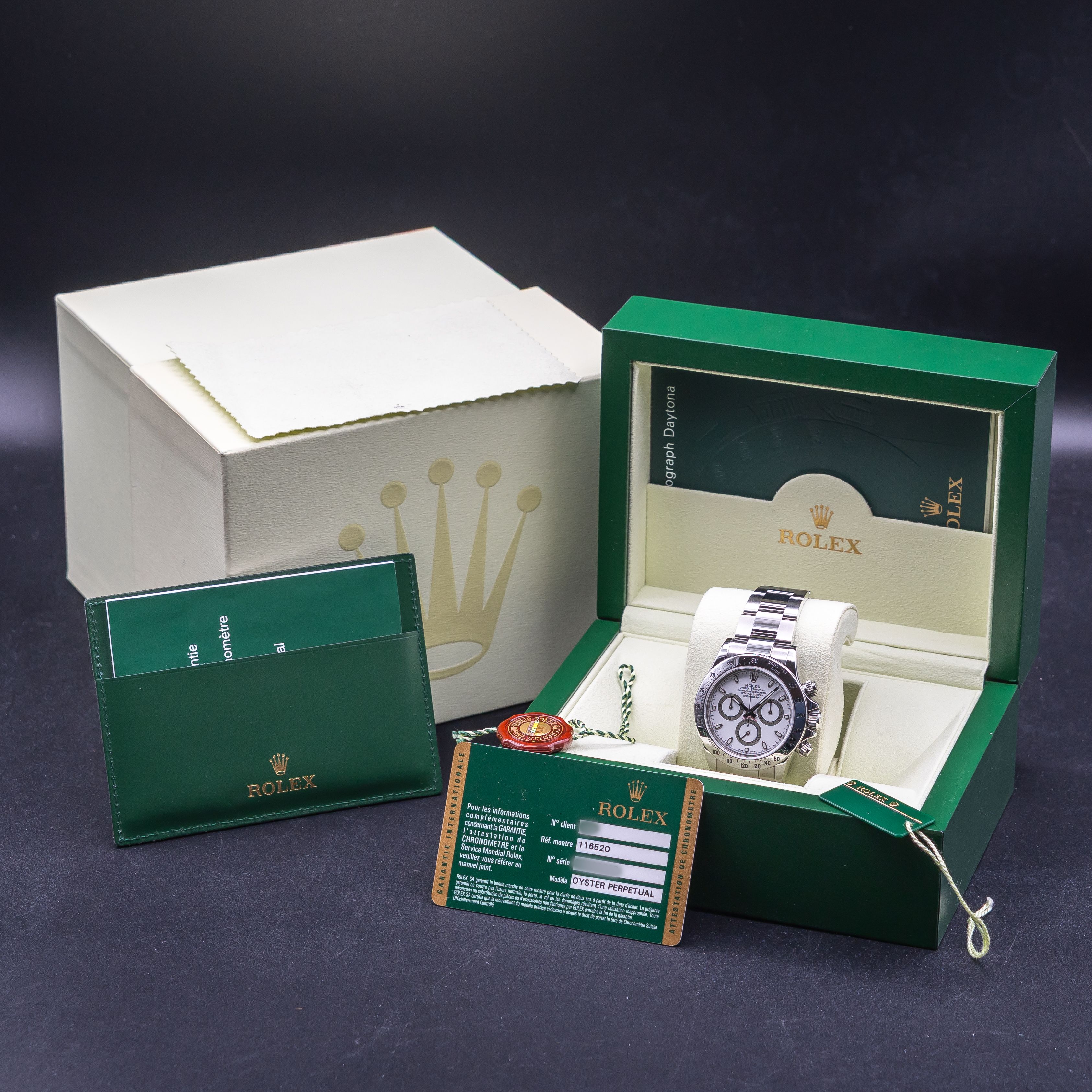 Rolex Daytona 116520 - APH Dial Thumbnail 7