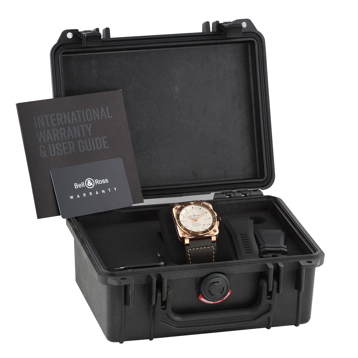 Bell and Ross BR 03 BR0392-D-WH-BR/SCA Thumbnail 6