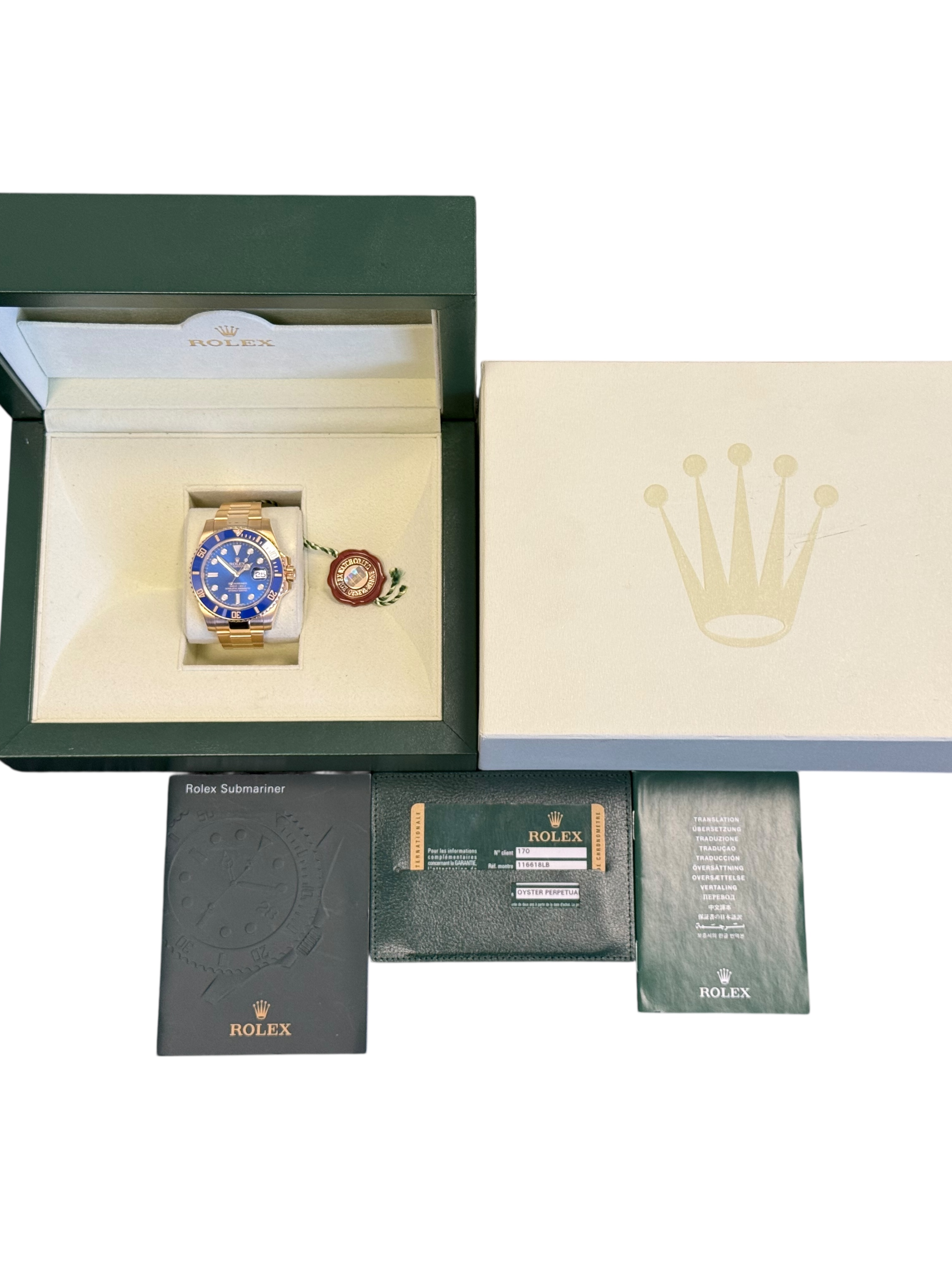 Rolex Submariner 116618 LB Thumbnail 5