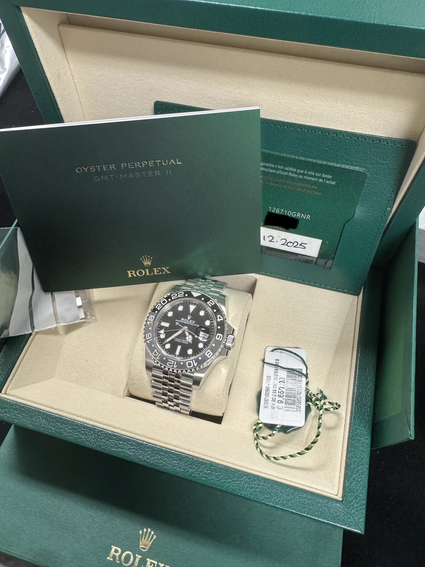 Rolex GMT Master II 126710 GRNR Thumbnail 6