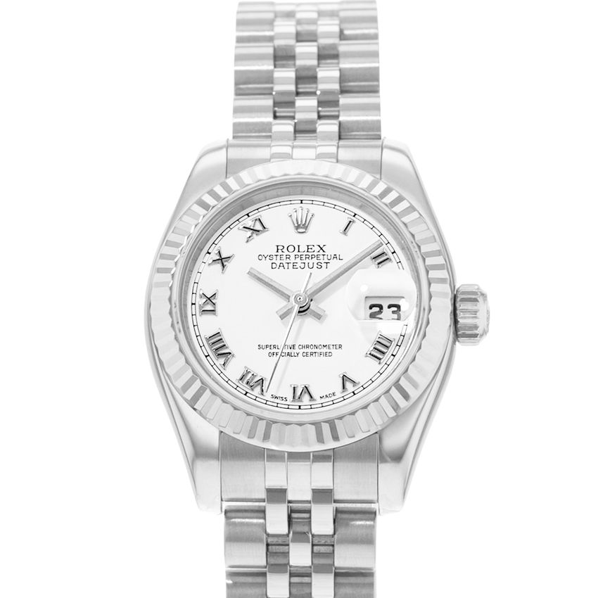 Rolex Datejust Lady - White Roman Numeral Dial