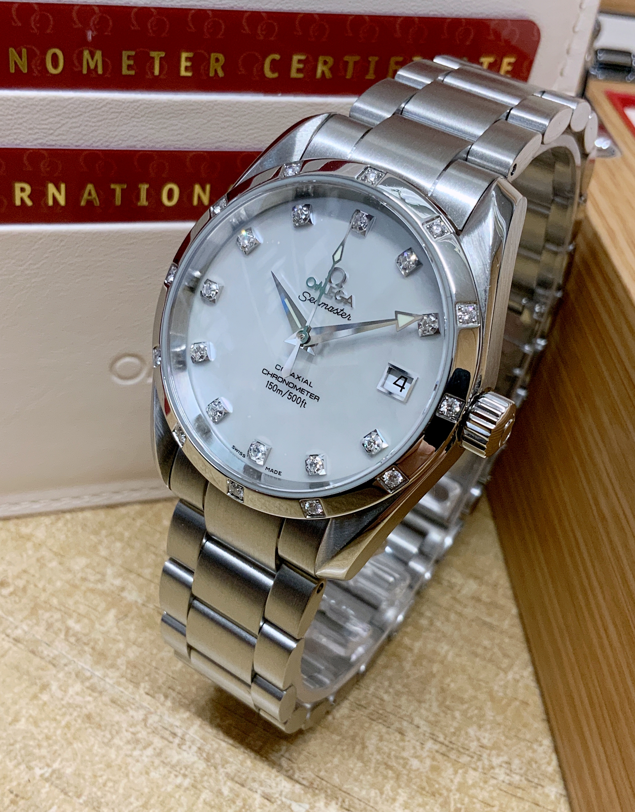 Omega Aqua Terra 150m Mid-Size 2505.75.00 Thumbnail 2