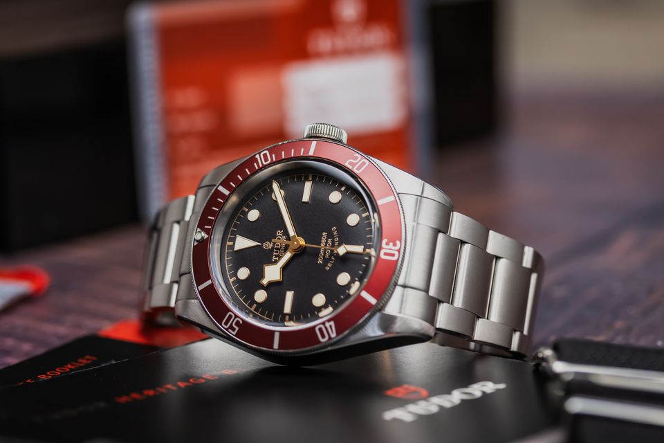 Tudor Heritage Black Bay Black Dial Bracelet Strap