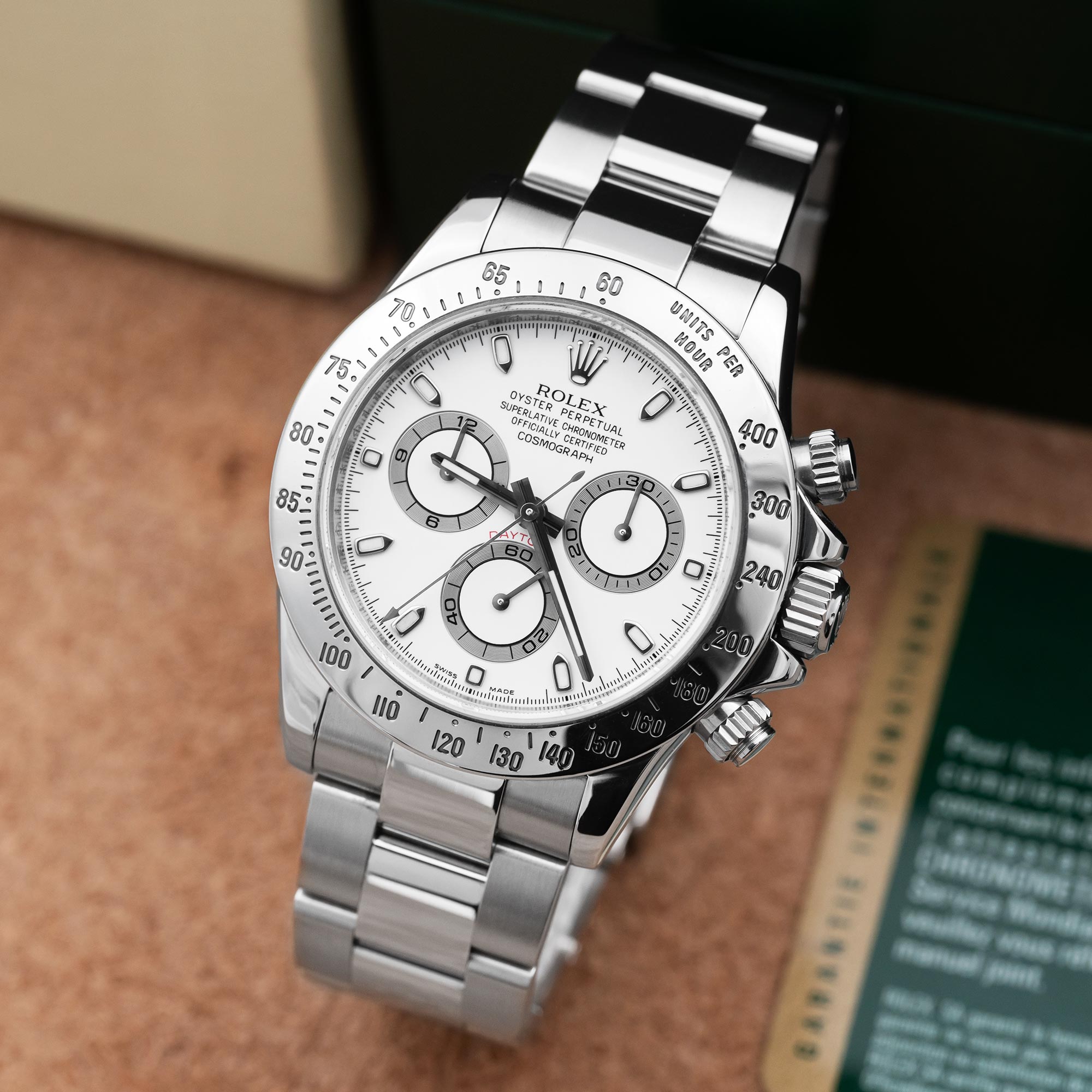 Rolex Daytona 116520 - APH Dial Thumbnail 2