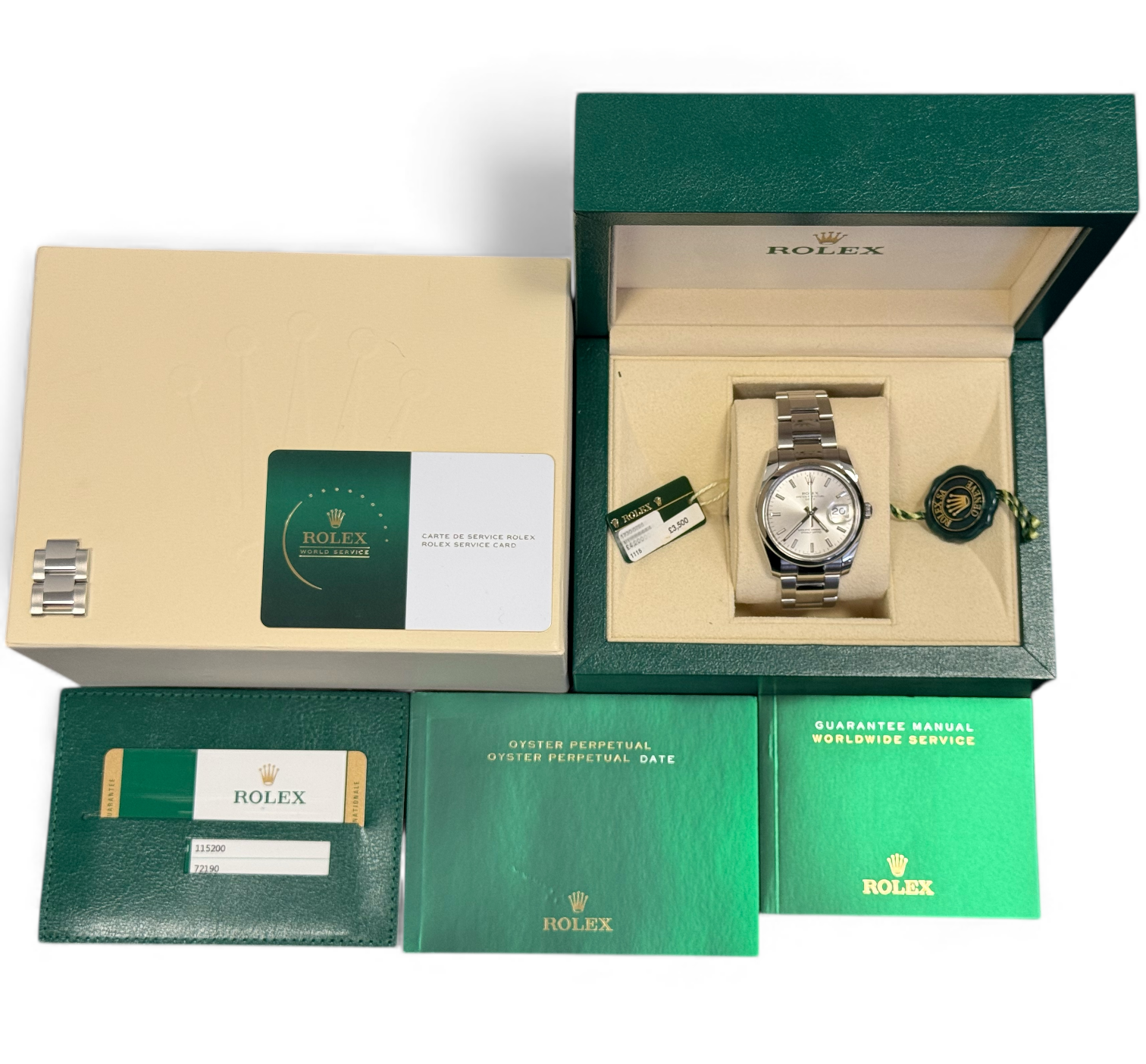 Rolex Oyster Perpetual Date 115200 Thumbnail 5