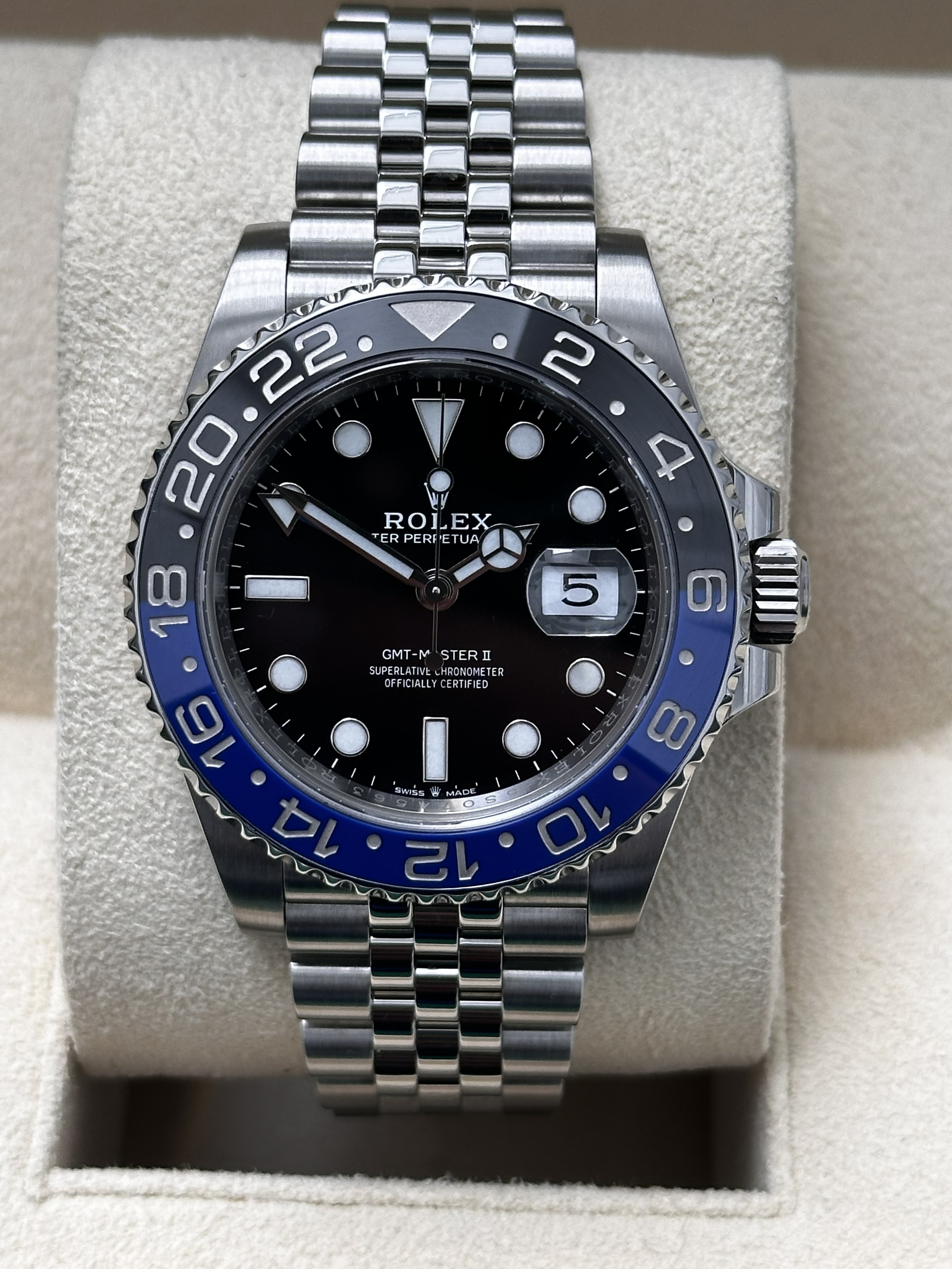 Rolex GMT Master II 126710 BLNR Thumbnail 3