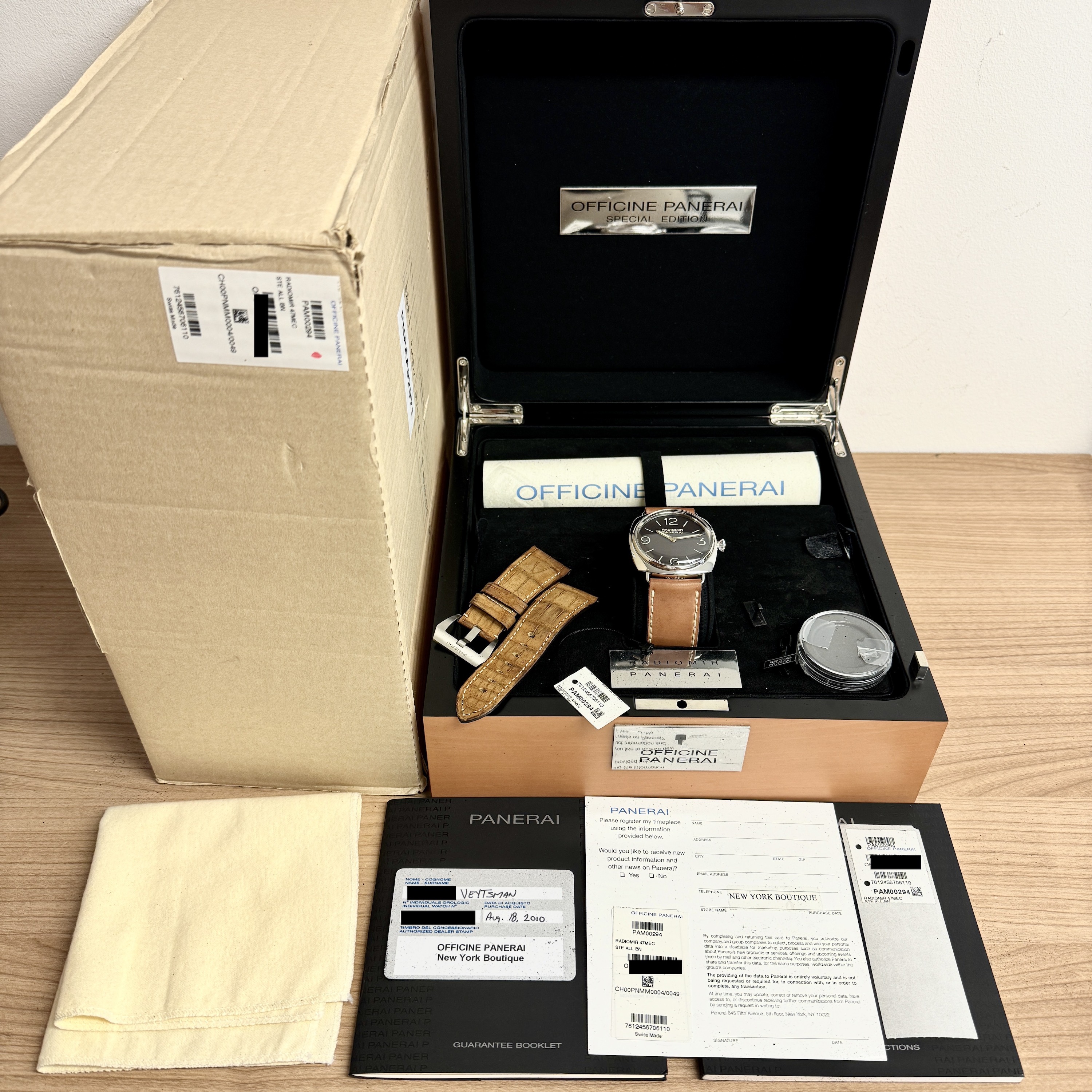 Panerai Radiomir Manual PAM00294 Thumbnail 7