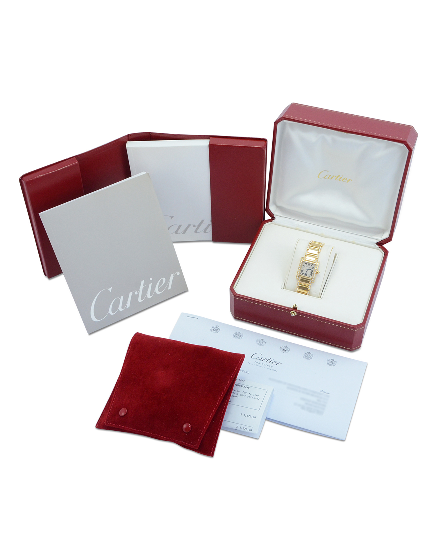 Cartier Tank Francaise WE1001RG Thumbnail 4