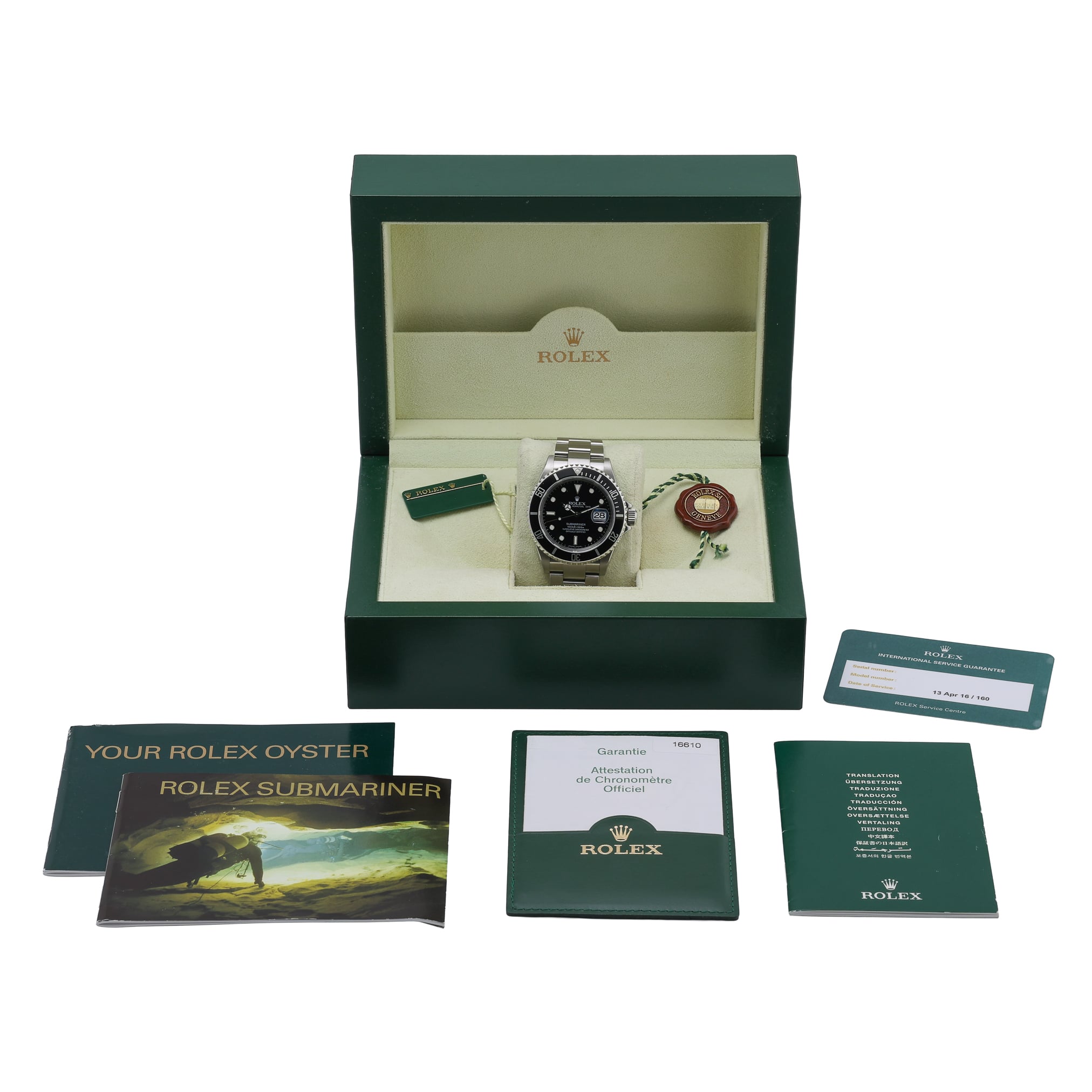 Rolex Submariner 16610 Thumbnail 7