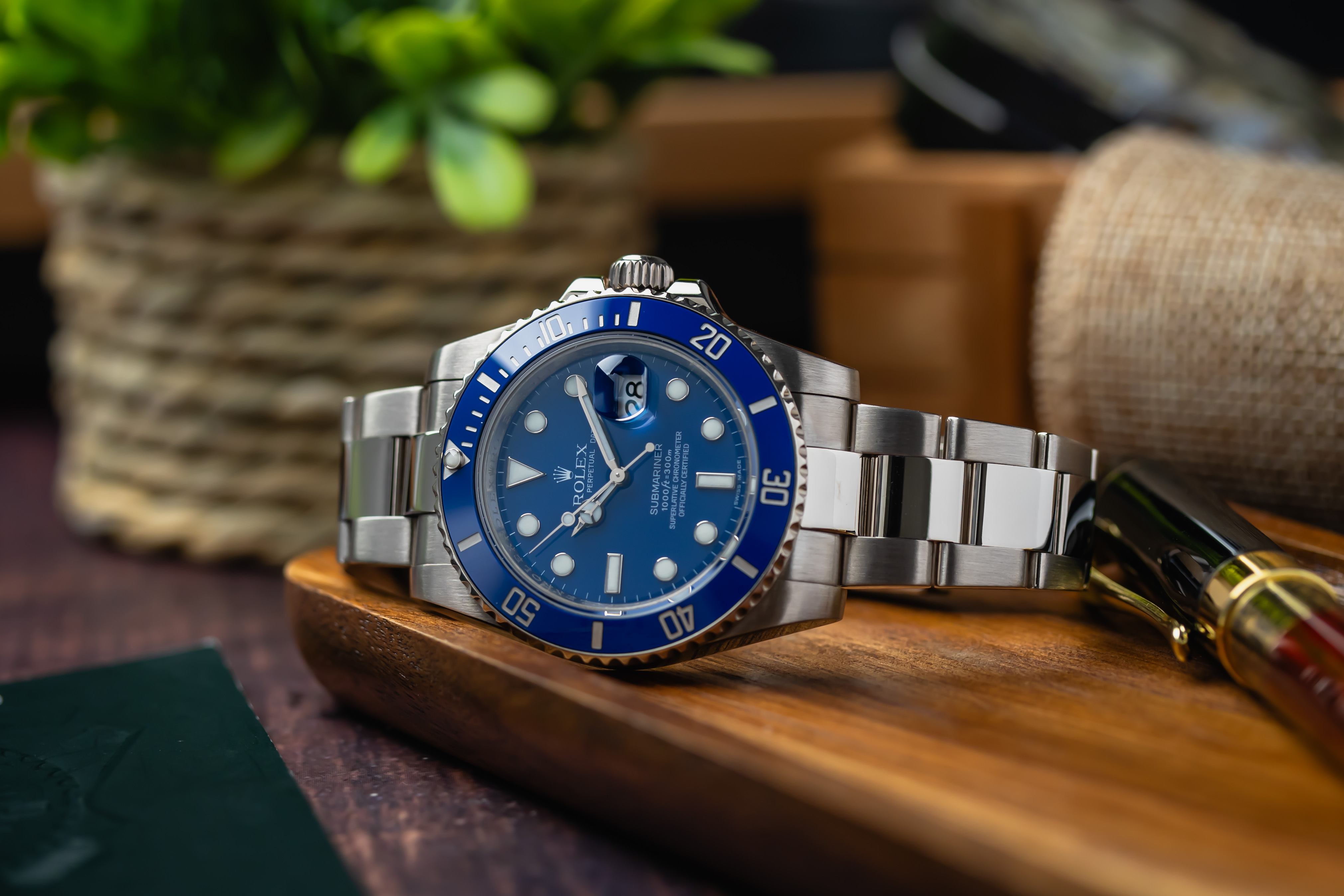 Rolex Submariner Smurf Thumbnail 6