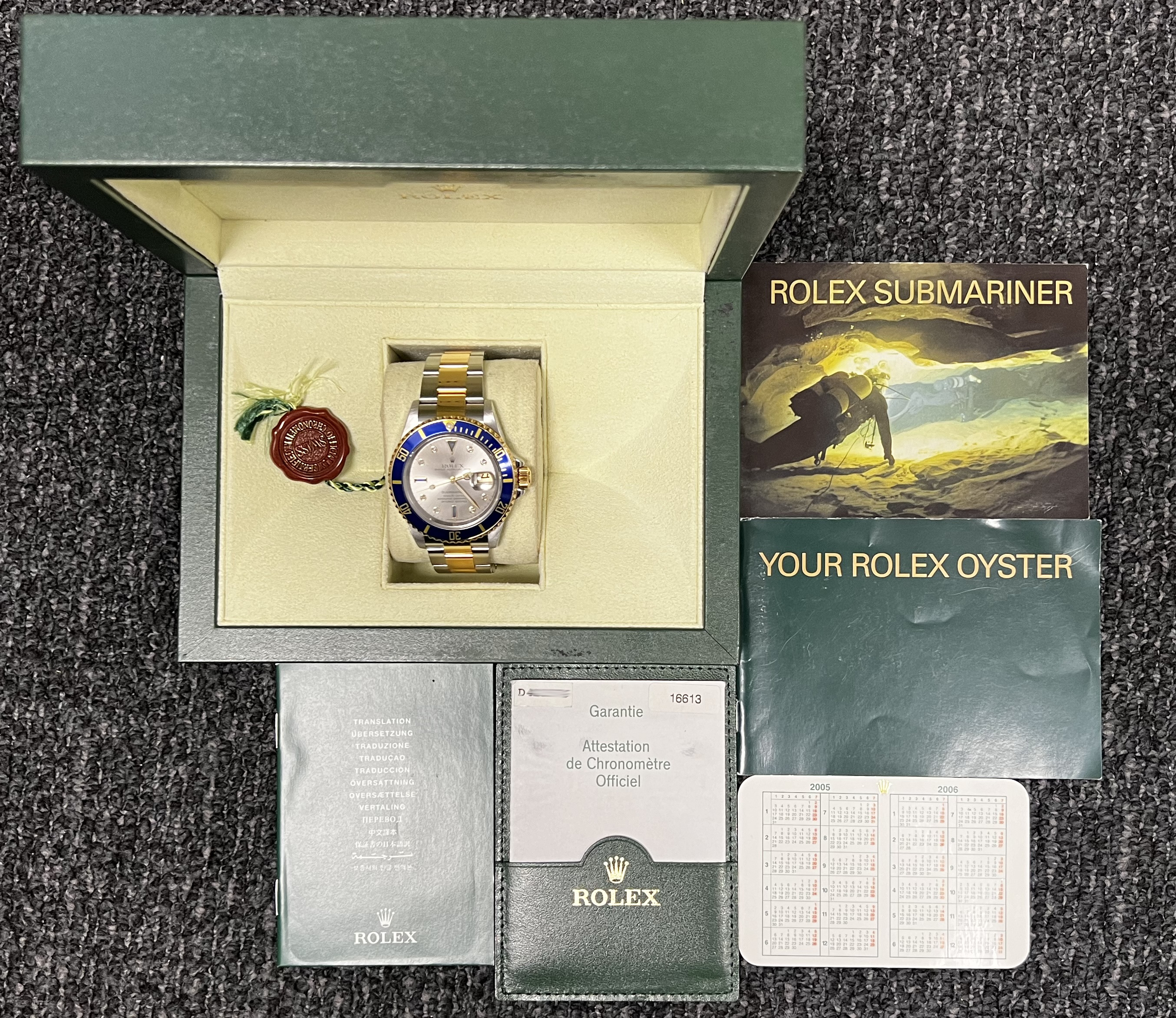 Rolex Submariner 16613 Thumbnail 5