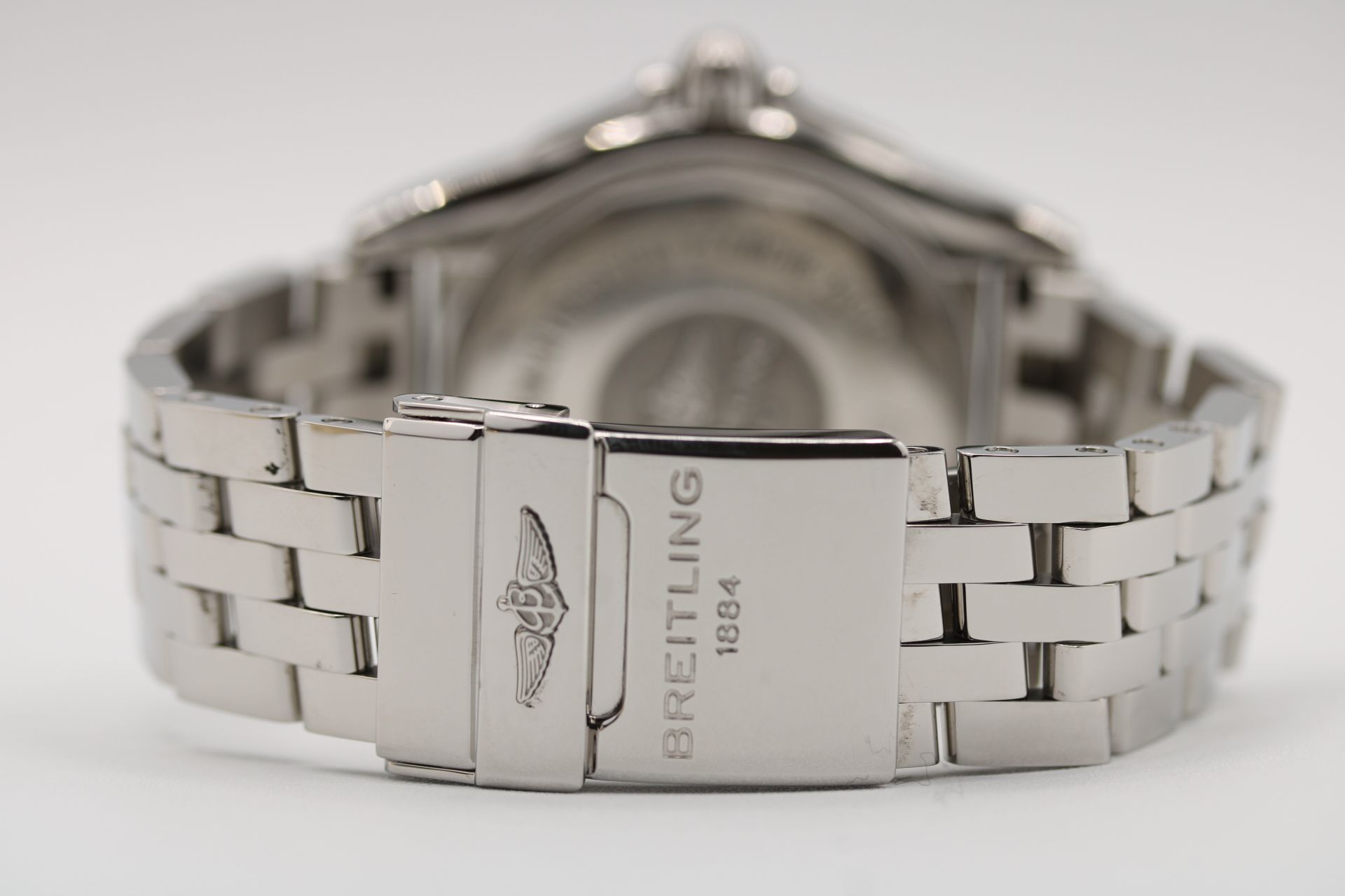 Breitling Galactic 44 Blue Baton Dial Bracelet Strap