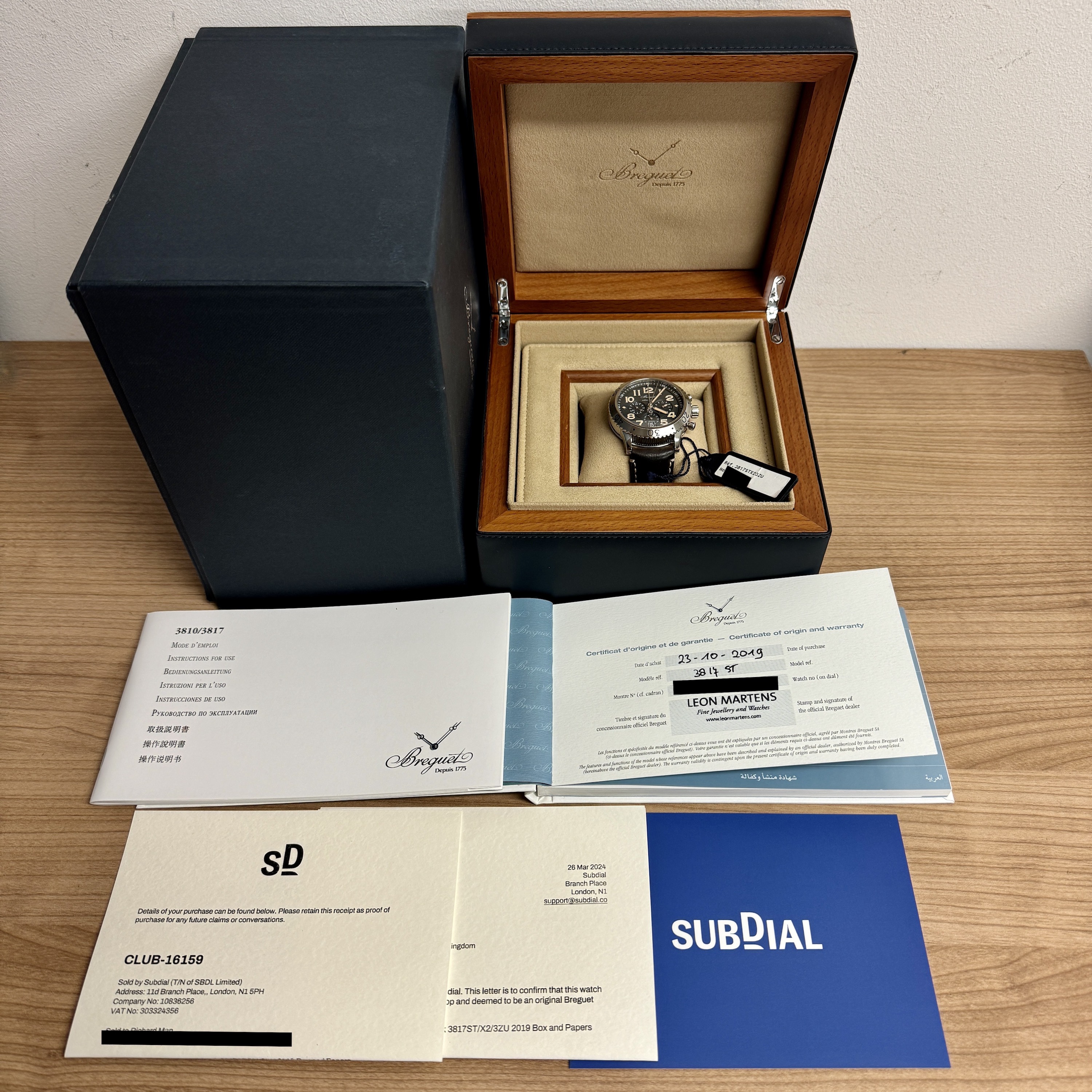 Breguet Type XXI 3817ST/X2/3ZU Thumbnail 6