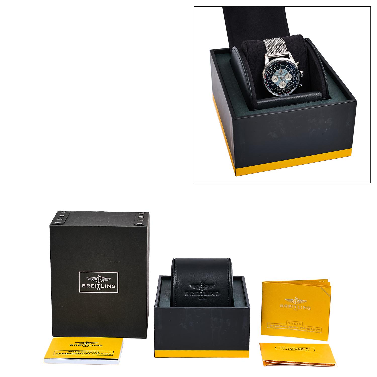 Breitling Transocean Chronograph AB0510 Thumbnail 4