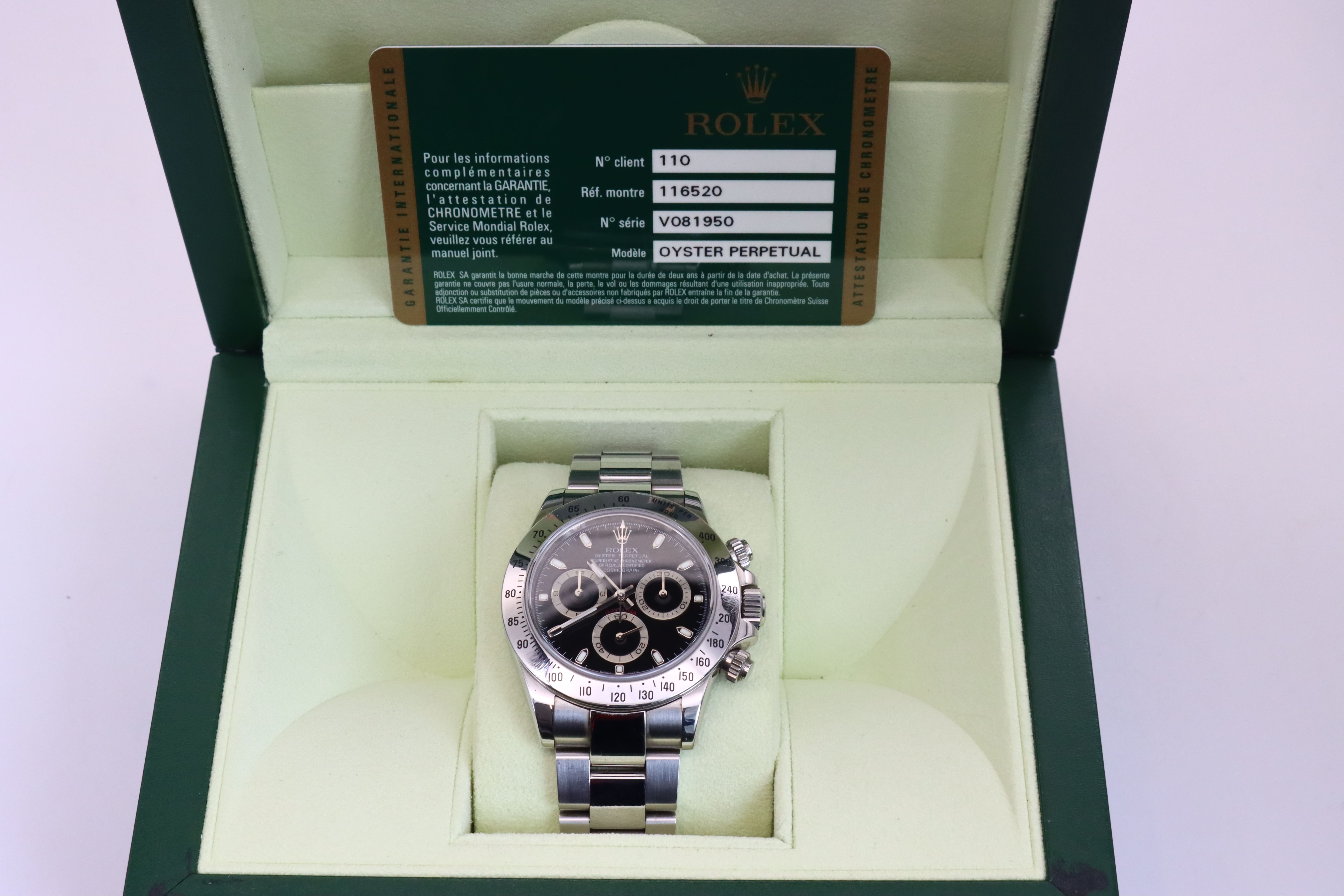 Rolex Daytona 116520 Thumbnail 6