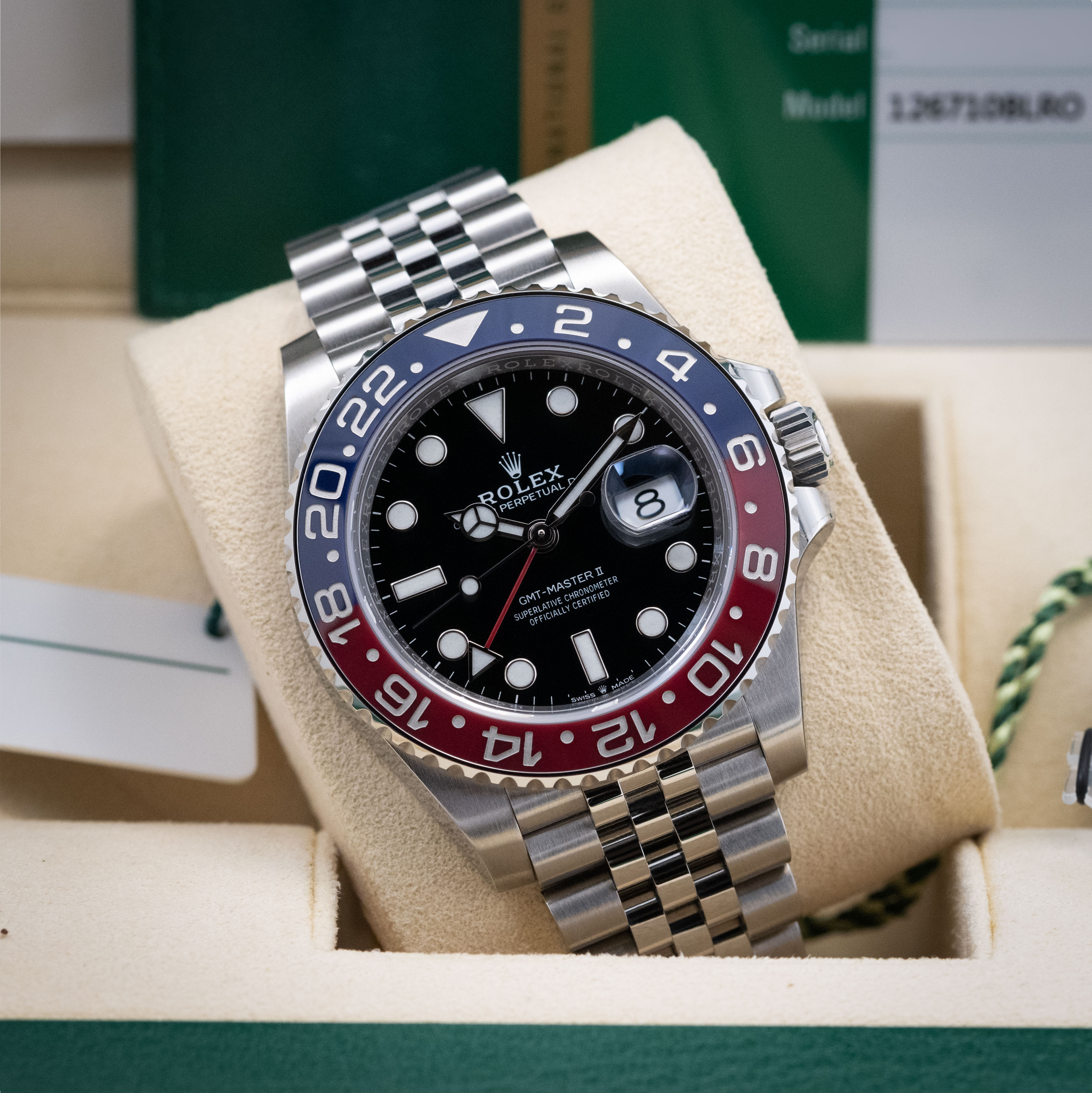 Rolex GMT Master II 126710 BLRO Thumbnail 6