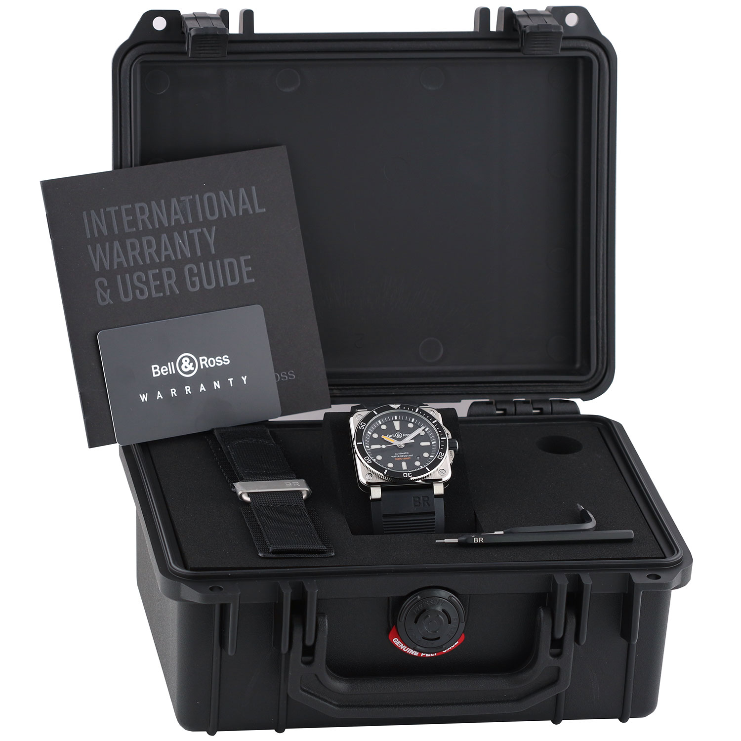 Bell and Ross BR03-92 BR0392-D-BL-ST/SRB Thumbnail 5