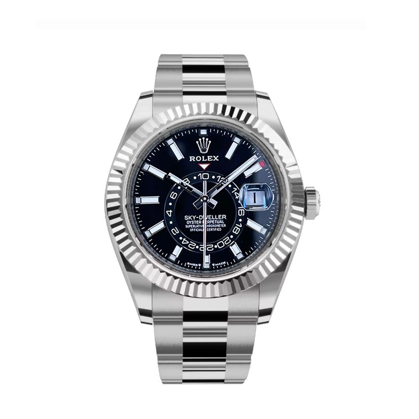 Rolex Sky-Dweller 336934 - Black Dial & Bracelet Strap