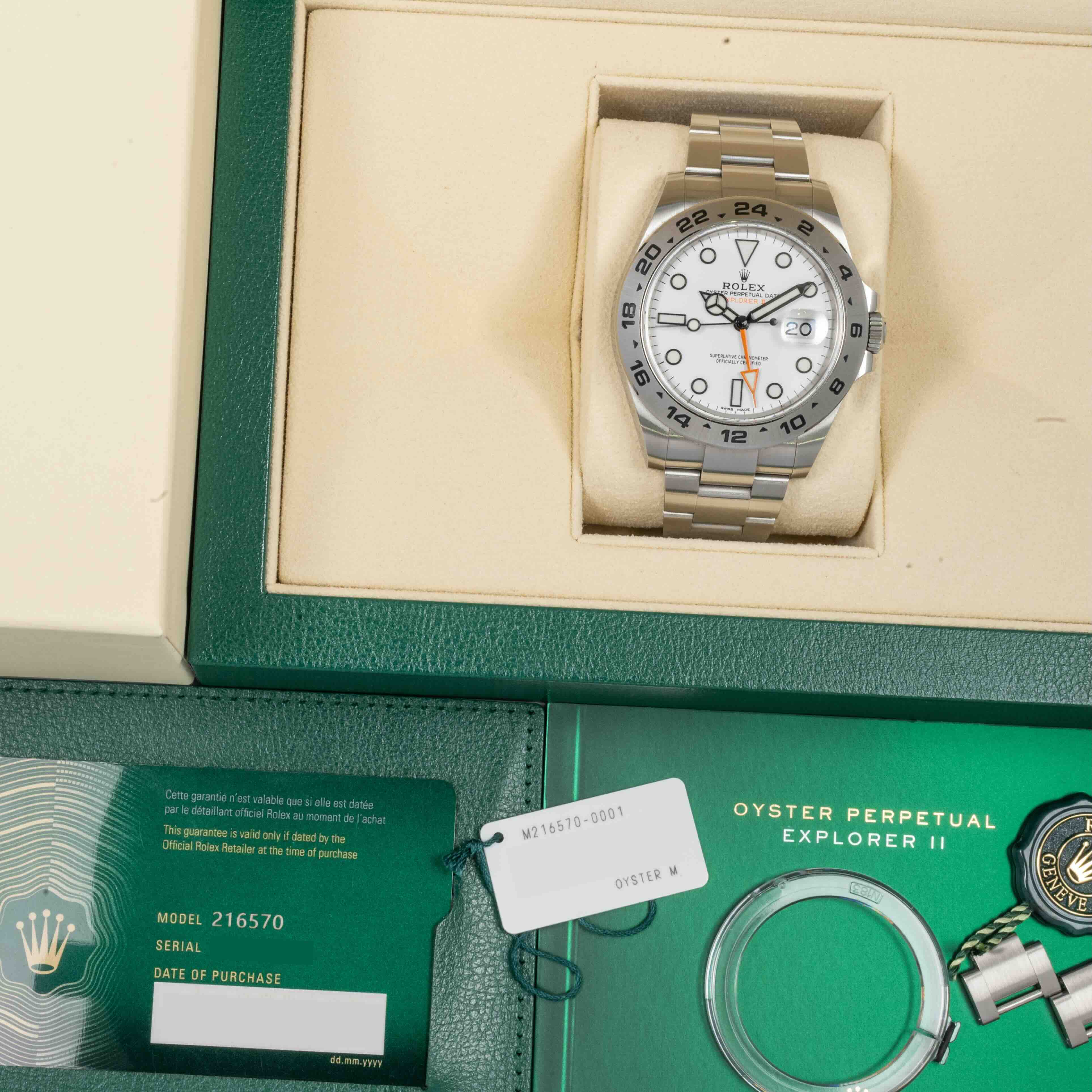 Rolex Explorer II 216570 Thumbnail 6