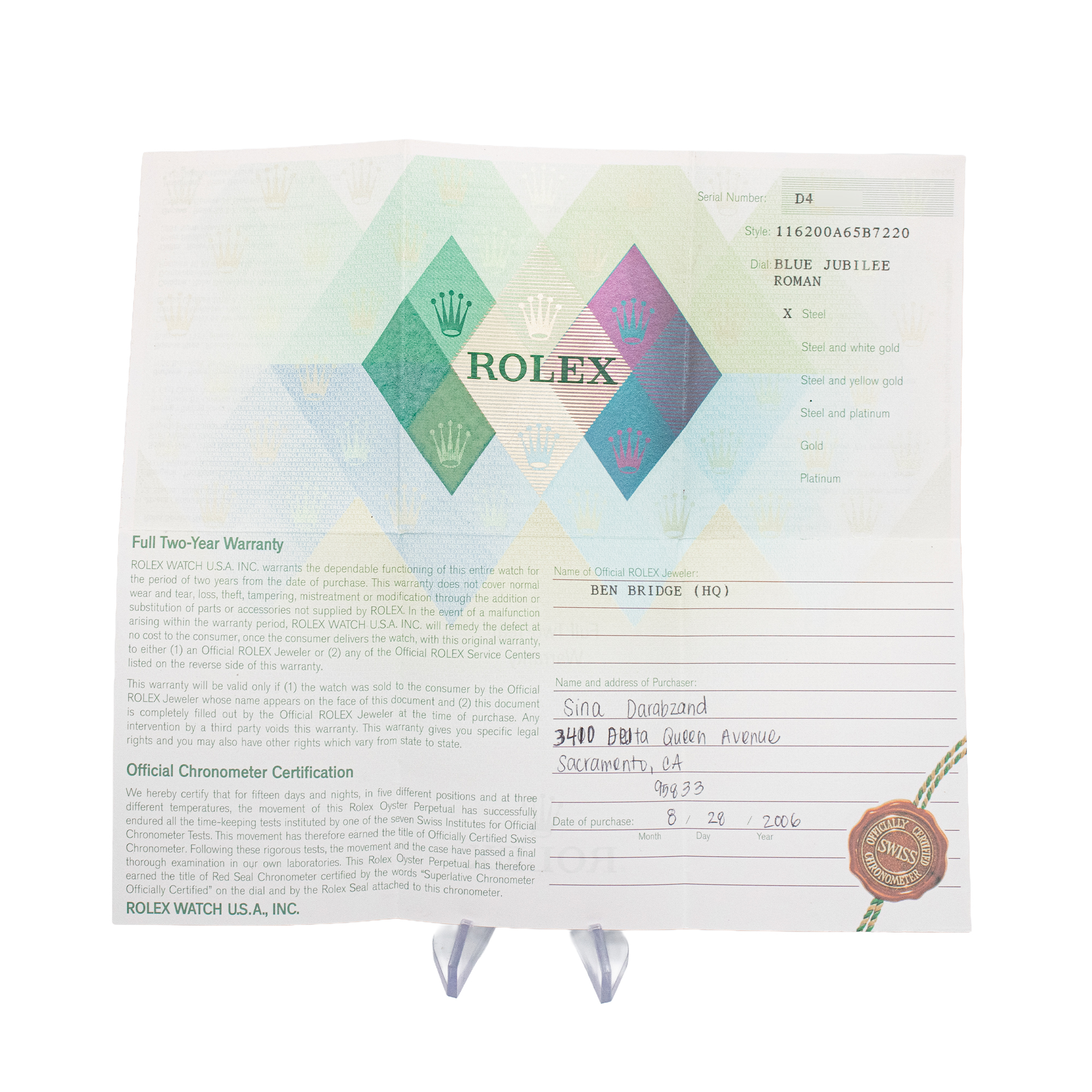 Rolex Datejust 116200 Thumbnail 3