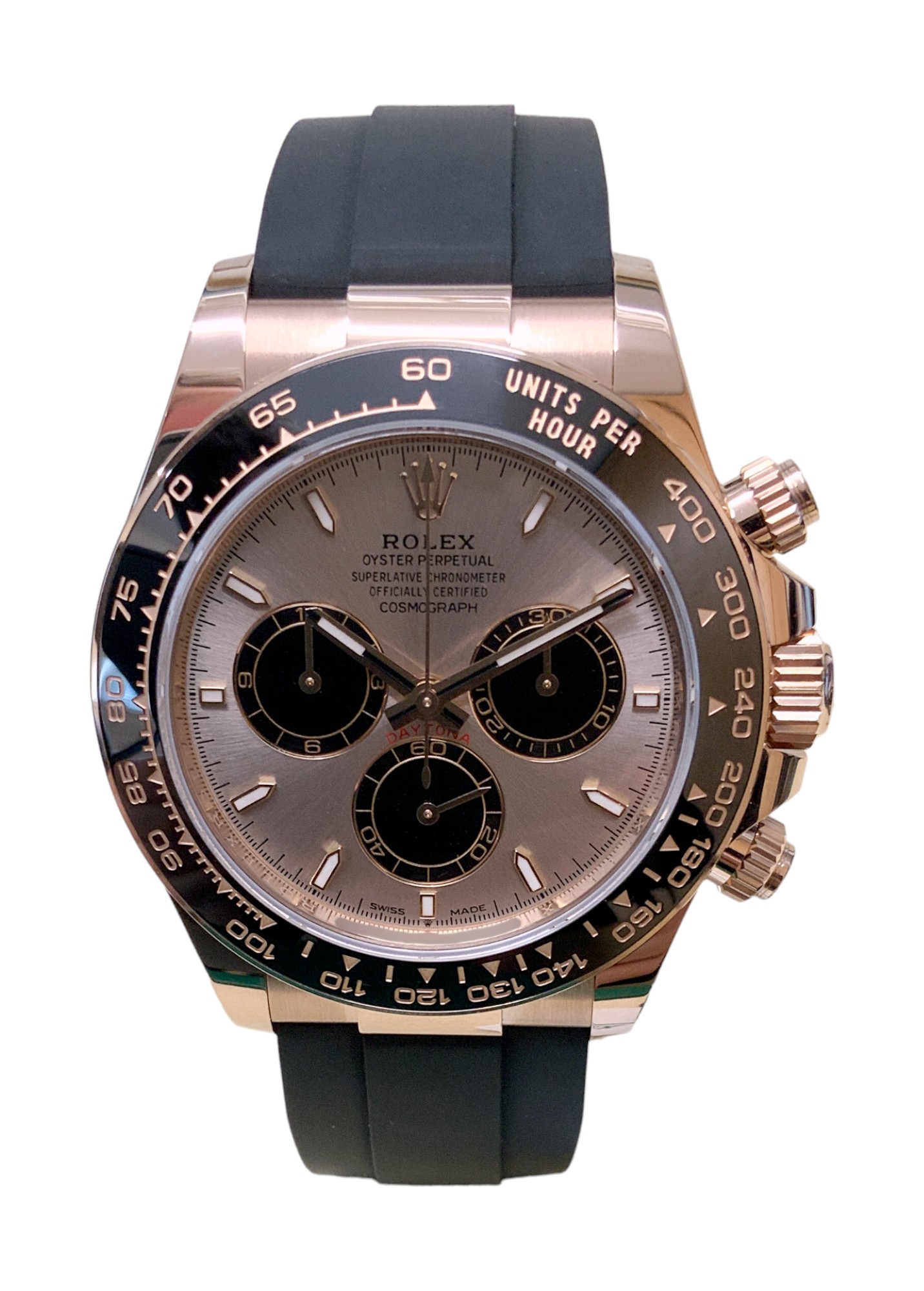 Rolex Daytona 126515 LN - Sundust Dial & Rubber Strap