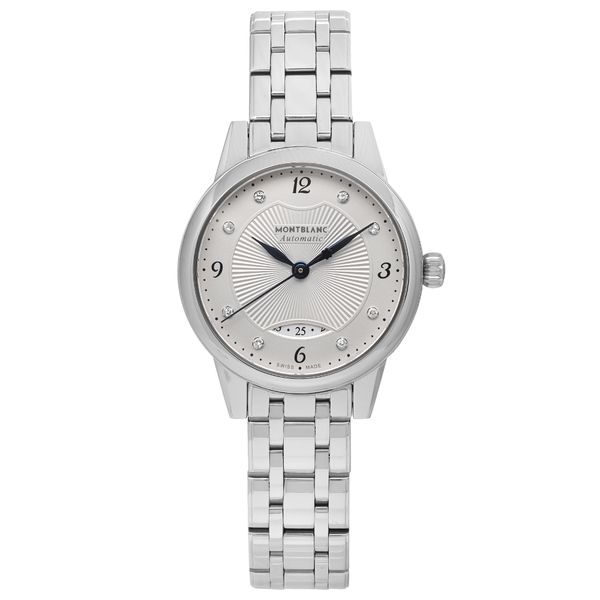 Montblanc Boheme, certified with warranty Montblanc Boheme - Silver Quarter Arabic Diamond Dial main image 3