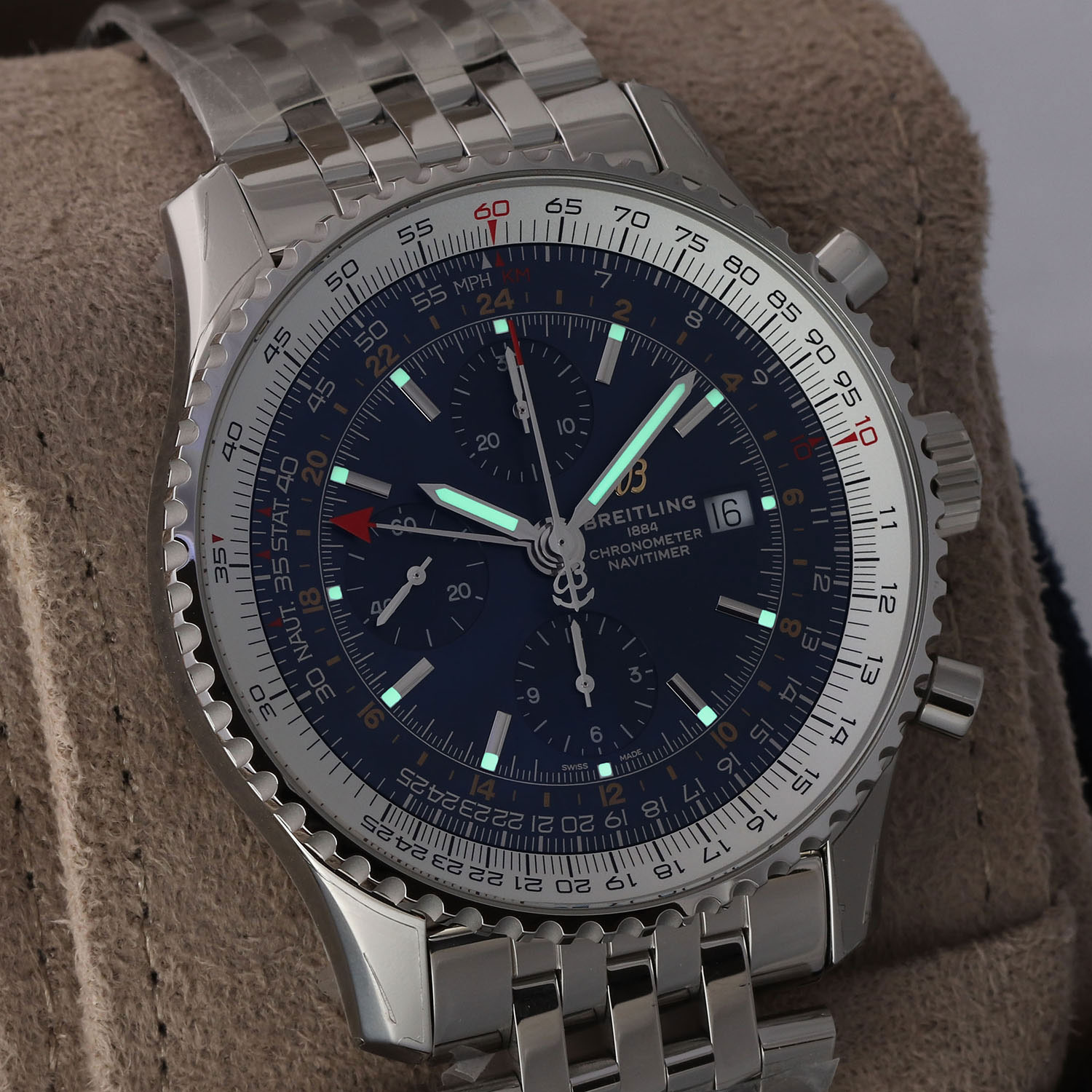 Breitling Navitimer Chronograph GMT 46 A24322 Thumbnail 7