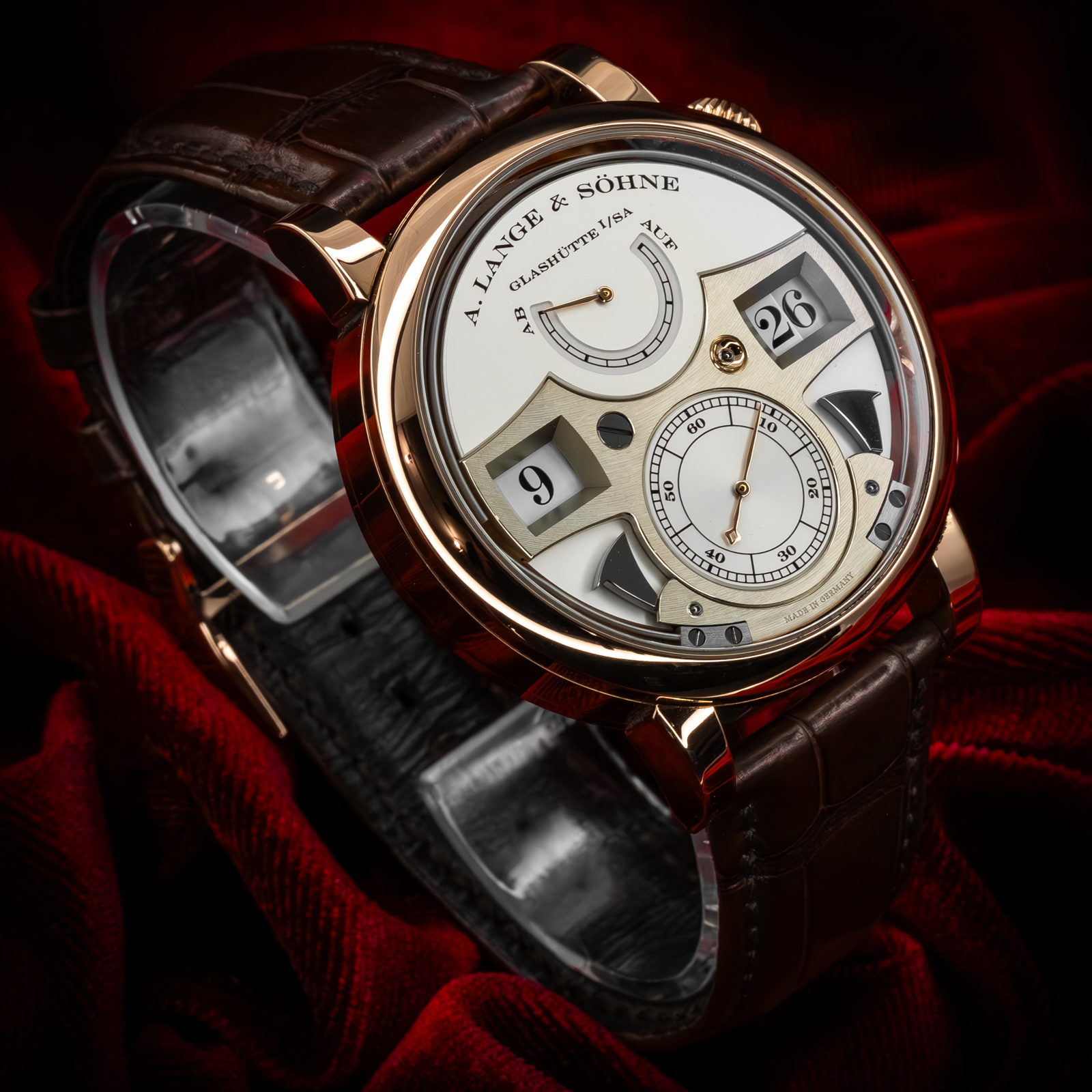 A. Lange and Sohne Zeitwerk 145.032 Thumbnail 2