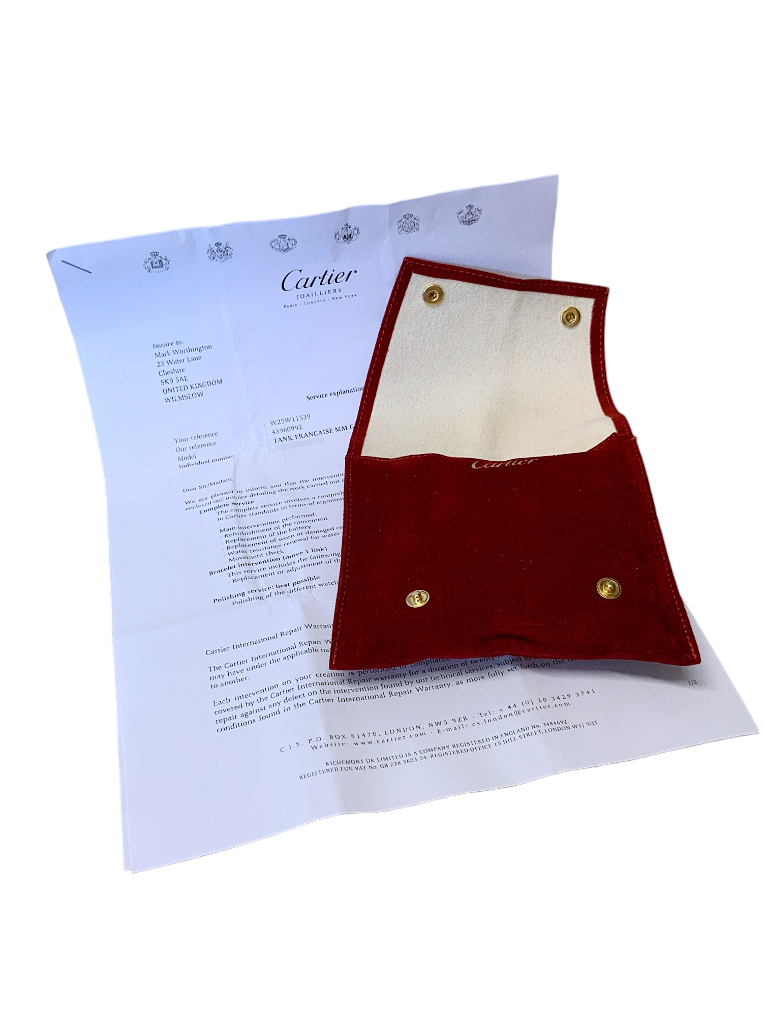 Cartier Tank Francaise W51012Q4 Thumbnail 4