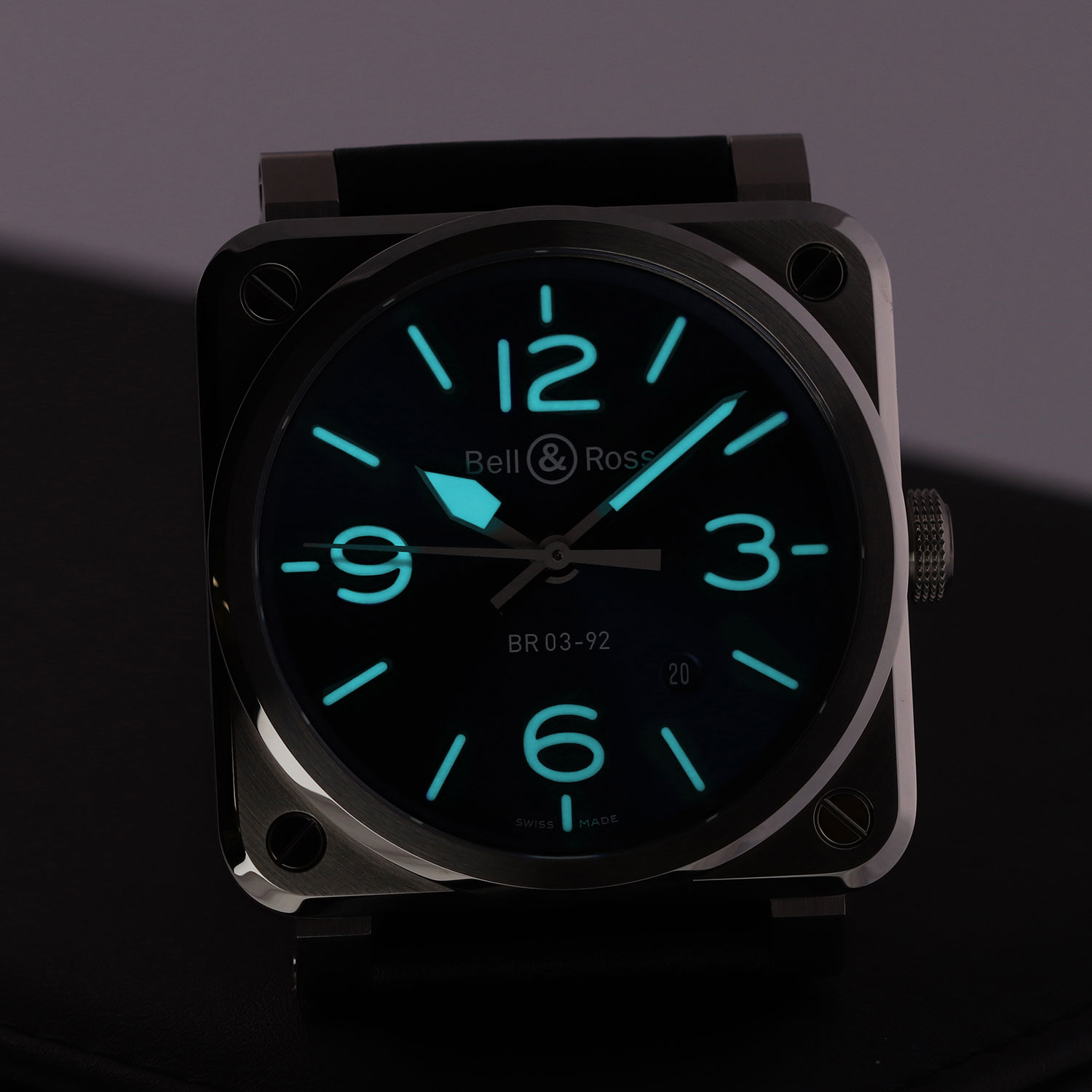 Bell and Ross BR03-92 BR0392-BLU-ST/SCA Thumbnail 6