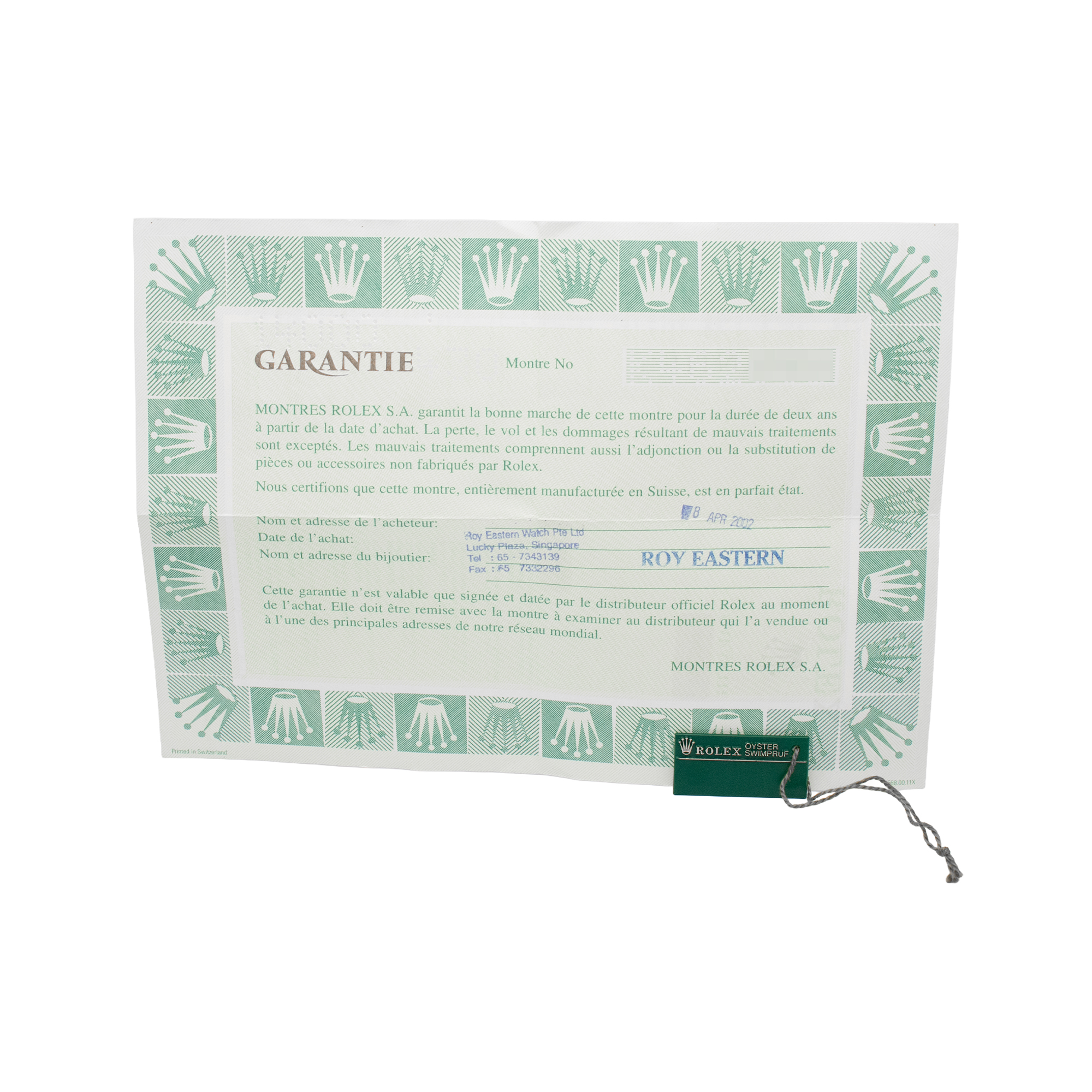 Rolex Air-King 14000M Thumbnail 3