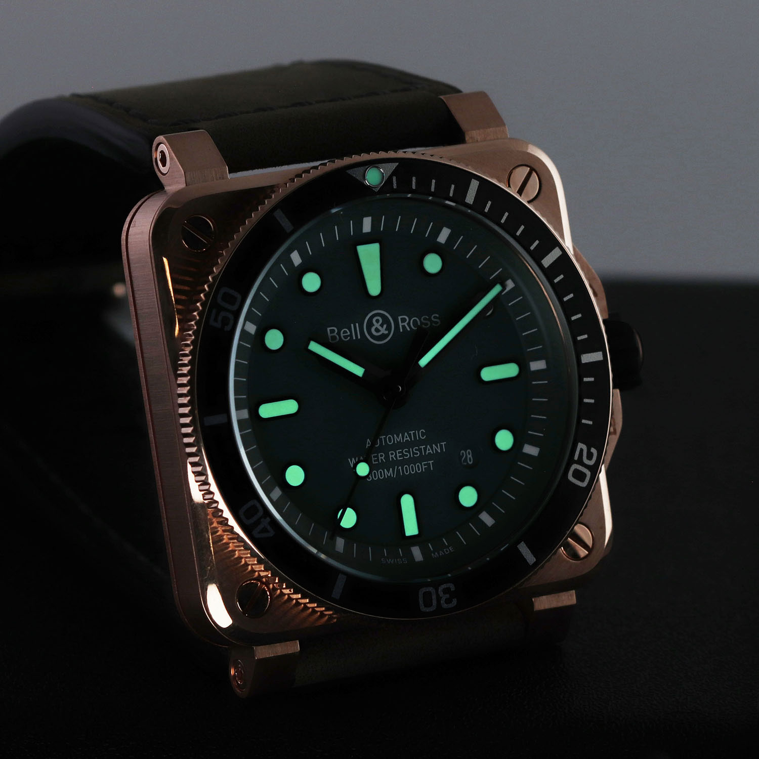 Bell and Ross BR 03 BR0392-D-LT-BR/SRB Thumbnail 6