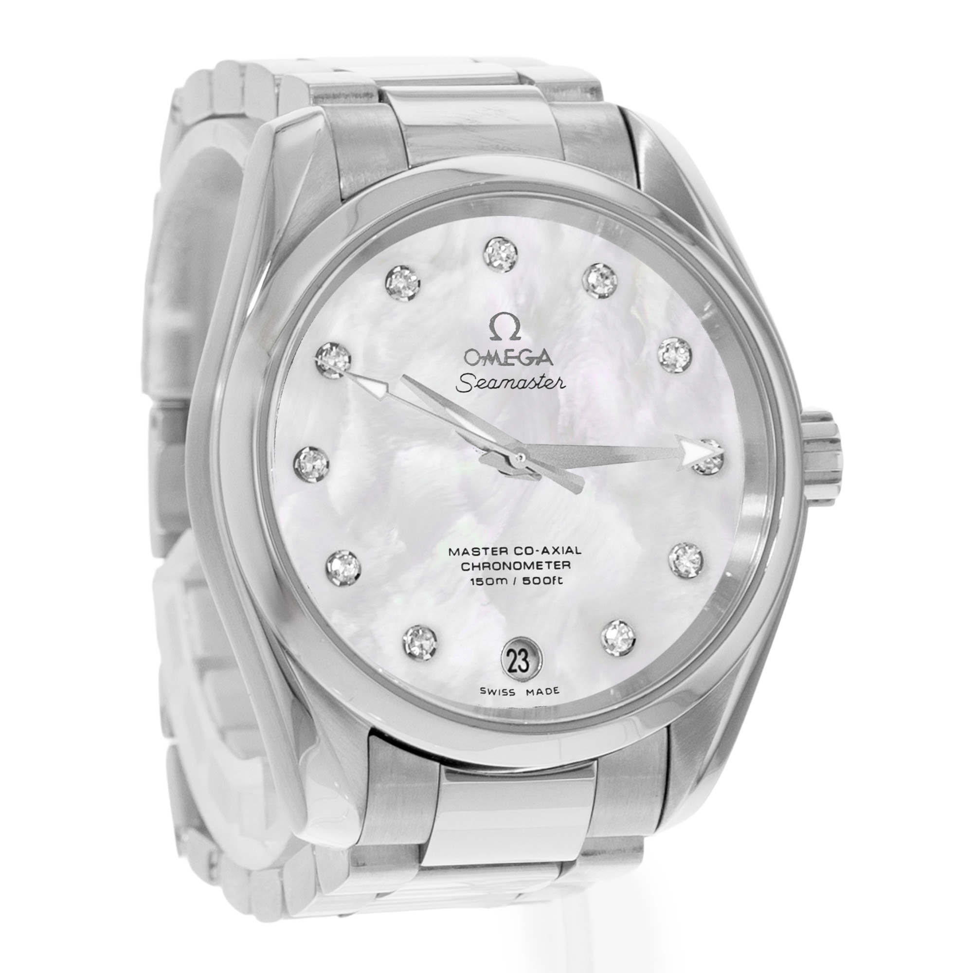 Omega Aqua Terra 150m Ladies 220.10.38.20.55.001 Thumbnail 5